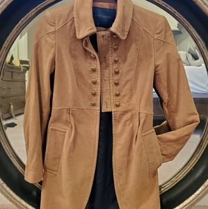 Zara Tan Military Style Coat